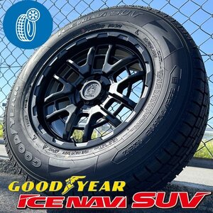 デリカD5 RAV4 CX5 エクストレイル 16インチ 新品タイヤホイール4本セット グッドイヤー アイスナビ SUV 215/70R16 国産 冬 スタッドレス