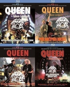 [Blu-ray] QUEEN+ADAM LAMBERT 2014四種印刷ジャケットblu-ray