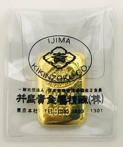 ★　純金　★　50g　★　IJIMA　貴　KIKINZOKU.CO.　GOLD　50g　999.9　★　井島貴金属精錬（株）　★　金　資産　K24　★