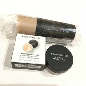 BareMinerals ベアミネラル ミネラルベール ミニ フェイスパウダー ビューティフルフィニッシュブラシ セット