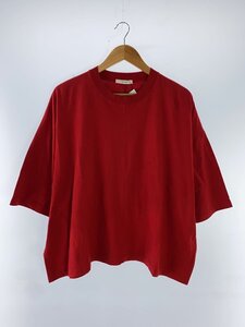 THE ROW◆Issi cotton T-shirt/M/コットン/RED/685-K579