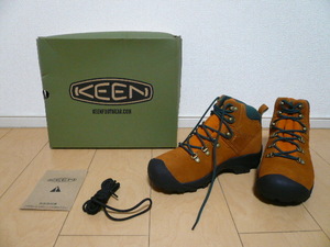 未使用! KEEN キーン トレッキングシューズ ハイカット 登山靴 PYRENEES ピレニーズ 1027703 27.5cm