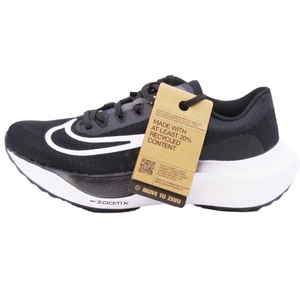 未使用 NIKE ナイキ 25.5cm ZOOM FLY 5 DM8968-001 ズームフライ ランニングシューズ BLACK/WHITE 22001481