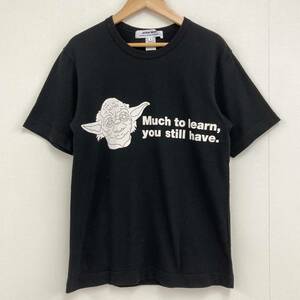 COMME des GARCONS SHIRT × STAR WARS ヨーダ Tシャツ ブラック 黒 XSサイズ スターウォーズ コムデギャルソンシャツ Tee archive 3030140