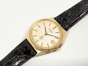 GRAND SEIKO グランドセイコー！CAP GOLDハイビート！自動巻！動品！5645-7010 CAL.5645A.25石 クリーム文字盤！