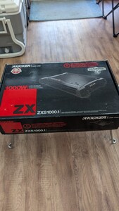 キッカー　アンプ　ZX 1000W ZXS1000.1 オールドスタイル　新品