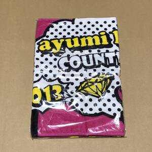 浜崎あゆみ　ayumi hamasaki　COUNTDOWN LIVE 2013-2014　スポーツタオル　未開封　★★★ 送料無料 ★★★　超レア