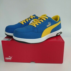 PUMA SAFETY　HERITAGE　AIRTWIST2.0 LOW ブルー　強化合成樹脂先芯入　 26.5cm