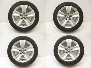 23年 BMW 528i FR30 F10 純正アルミホイール 4本セット 17インチ 8JJ 5穴 225/55R17 184339 4499