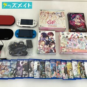 【同梱不可/現状】PS Vita 本体・ソフト まとめ売り ファイナルファンタジー ペルソナ4 他