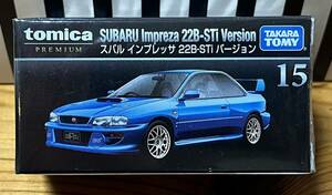 トミカプレミアム スバル インプレッサ 22B-STi バージョン 新品未開封品 SUBARU Impreza 22B-STi VERSION 