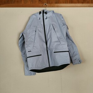 greenclothing jaket blue gray Mサイズ　未使用品