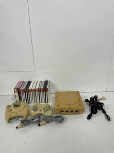 Dreamcast SEGA ドリームキャスト DC コントローラー ドリキャス 本体 HKT-3000 オマケソフト付き【NK6296】