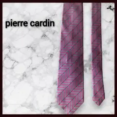 pierre cardin ピエールカルダン 微光沢 シルク ヘリンボーン柄