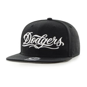 MISTER CARTOON LA DODGERS 47 QUILL SNAPBACK CAP BLACK ミスターカートゥーン ドジャース フォーティーセブン キャップ ブラック 黒 帽子