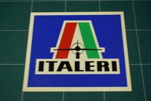 Qo794 非売品 販促用 イタレリ ITALERI ステッカー 13.5cm x 11.5cm 稀少 ゆうメール