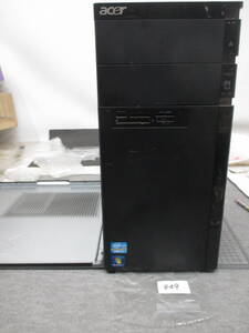 849　　　　　　　acer Aspire M3920 ＨＤＤレス　　　デスクトップ PC 