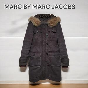 MARC BY MARC JACOBS コート ファー フーディー付き