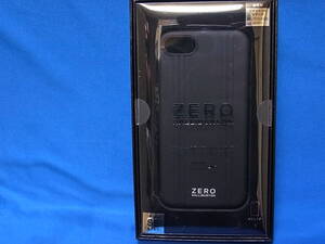 ZERO HALLIBURTON Shockproof Case for iPhone SE（第2世代）/8/7用 (ブラック) 