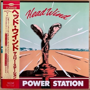 LP■和ブギー/シティポップ/POWER STATION/HEAD WIND/SOUND DESIGN 1342-48(28SD)/国内85年ORIG OBI/帯 美盤/上田力 CHIKARA UEDA/本掲載盤