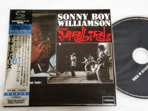 SHM-CD　SONNY BOY WILLIAMSON & THE YARDBIRDS サニーボーイウィリアムソン＆ザ・ヤードバーズ/ボーナス7曲/VICP-70090/生産限定紙ジャケ