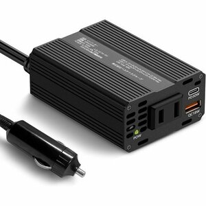 新品 BESTEK 12V DC12VをAC100Vに変換 載用インバーター US 修正正弦波 150W インバーター 79