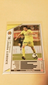 ☆WCCF2008-2009☆08-09☆350☆白☆ホセバ・ジョレンテ☆ビジャレアル☆Joseba Llorente☆Villarreal C.F.☆