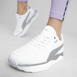 プーマ PUMA スニーカー 厚底 プラットフォーム ボヤージュ スペース メタリック レディース レディース　軽量