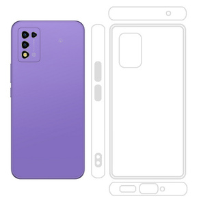 ZTE Libero5G III Three 黒色マット 非光沢 ソフト TPU ケース