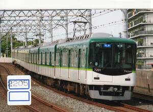 【鉄道写真】[2205]京阪7200系 7201ほか 2008年10月頃撮影、鉄道ファンの方へ、お子様へ