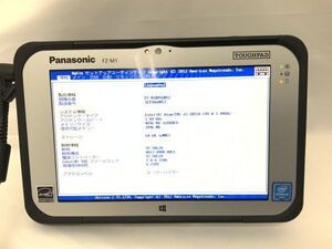 ■Panasonic 7インチ タブレット ■FZ-M1D050KVJ TOUGHPAD / Atom x5-Z8550■ OSなし/ ストレージ64GB(eMMC) / メモリー4GB 【T32】