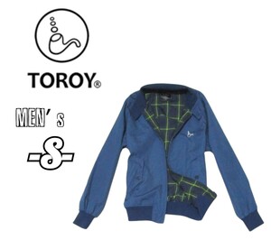 メンズS◇TROY BROS◇スイングトップジャケット　navy