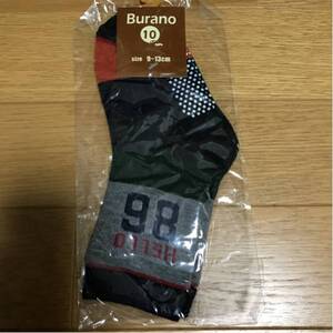 新品未使用　Burano 靴下 9～13cm