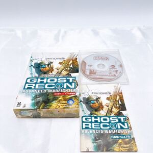 ●PCゲーム Ghost Recon Advanced Warfighter 日本語マニュアル付 英語版 Tom Clancy