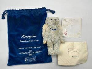 【★コレクター品★】Steiff シュタイフ Guardian Angel Bear Limited Edition of 1,500 pieces For TEDDY BEARS OF WITNEY 2003 現状品