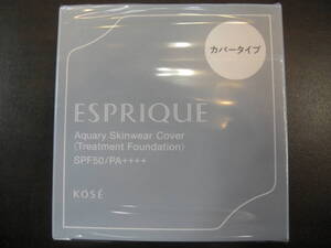 （新品/未開封） （送料込）ＫＯＳＥ コーセー ESPRIQUE エスプリーク アクアリー スキンウェア カバー 01 レフィル ファンデーション