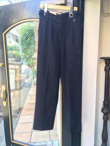 イギリス軍trousers battledress blue バトルドレスウールパンツ uk military ミリタリー wool pants ネイビーMV850