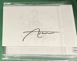 Aimer 直筆サイン入りポストカード付き「白色蜉蝣」通常版◆大奥主題歌　未開封新品