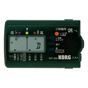 コルグ チューナー 三味線用 KORG WT-30S 三味線用チューナー 和楽器 チューナー