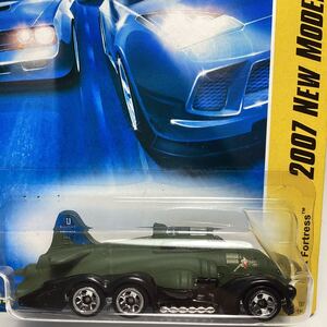 ☆ホットウィール☆ ファースト　フォートレス　緑　Hot Wheels