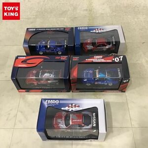 1円〜 エブロ 1/43 ザナヴィ ニスモ GT-R シルバー、SUPER GT 500 カルソニック インパルZ No.12 ブルー他