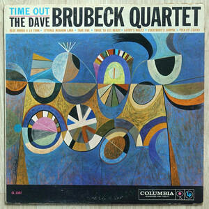 極美! US Columbia MONO CL 1397 オリジナル 6EYES TIME OUT / The Dave Brubeck Quartet MAT: 1G/1K