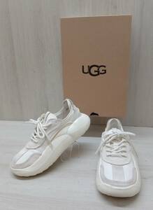 UGG/アグ/スニーカー/1107945/LA CLOUD LOW/ホワイト×ライトベージュ系/24cm