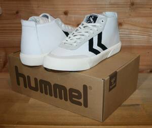 送料無料/新品♪ 高級感+清潔感あり hummel Stockholm Mid (ヒュンメル)Bl