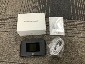 Rakuten WiFi Pocket 2C 楽天 モバイルルーター ZR03M ブラック 【B206】