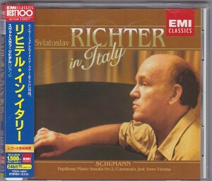 ★CD EMI リヒテル・イン・イタリー シューマン:ピアノ名曲集 蝶々.ピアノ・ソナタ 第2番*スヴャトスラフ・リヒテル(Sviatoslav Richter)