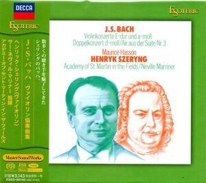 【未開封新品】ESOTERIC SACD　J.S.バッハ：ヴァイオリン協奏曲／ヘンリック・シェリング　エソテリック