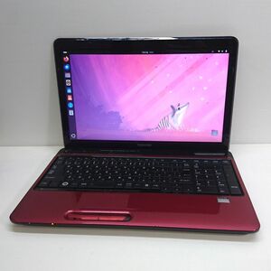 現状品 Linux TOSHIBA 15.6インチ dynabook T350/56BR Ubuntu/Core i5-M480 [M8291]　