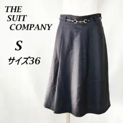 【良品】ザスーツカンパニーTHESUITCOMPANYカジュアルスカートS【90