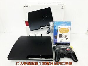 【1円】PS3 本体 セット 160GB ブラック SONY PlayStation3 CECH-2500A 初期化済 未検品ジャンク プレステ3 DC04-206jy/G4